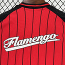 CAMISA DE BASEBOL DO FLAMENGO 25/26 VERMELHO E PRETO