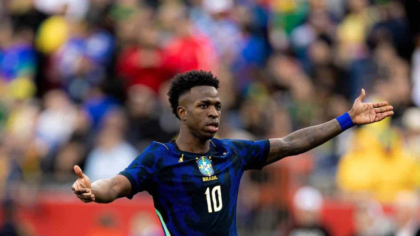 Vini Jr. treina e deve ser titular contra a Croácia; veja a provável escalação