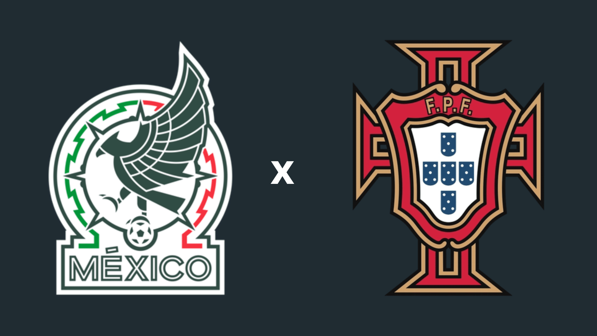 México x Portugal AO VIVO hoje (28/03): tempo real, escalações e onde assistir
