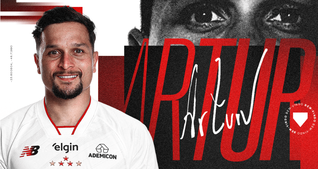 São Paulo anuncia a contratação de Artur: “Realização de um sonho”