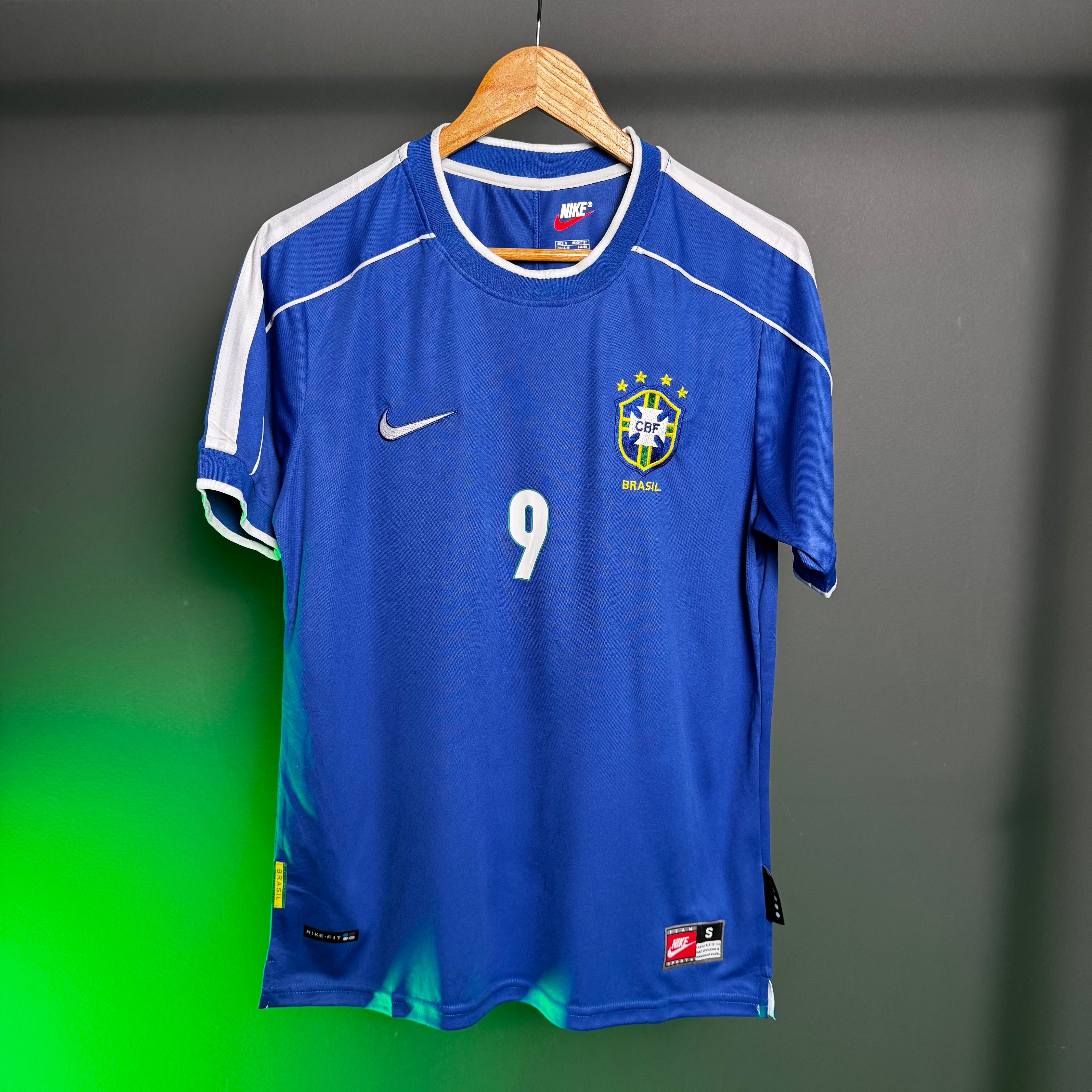 CAMISA BRASIL RESERVA RETRO 1998 - RONALDO