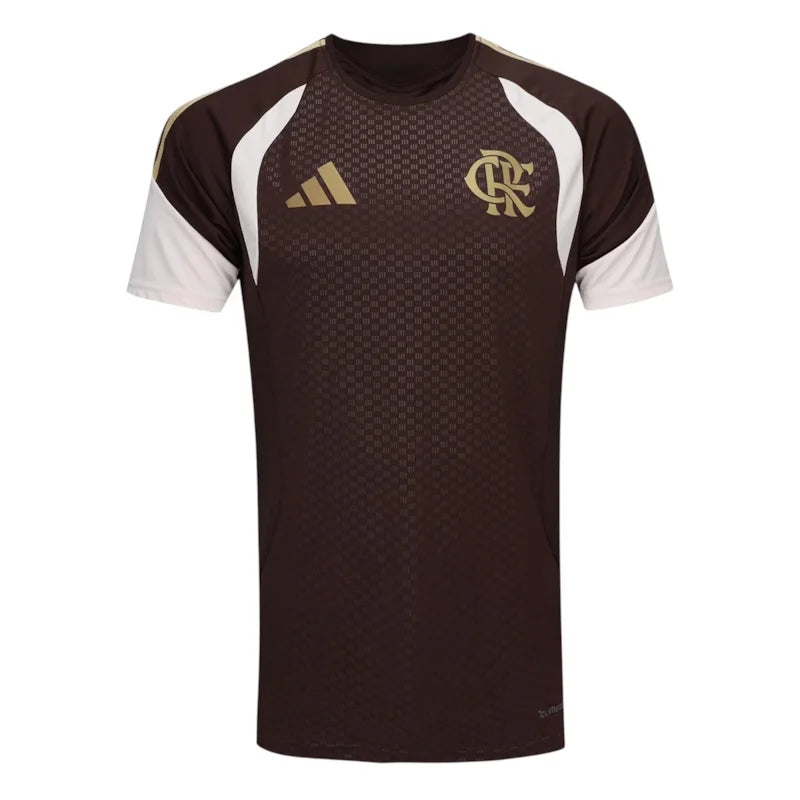 CAMISA FLAMENGO TREINO MARROM 26/27 - TORCEDOR