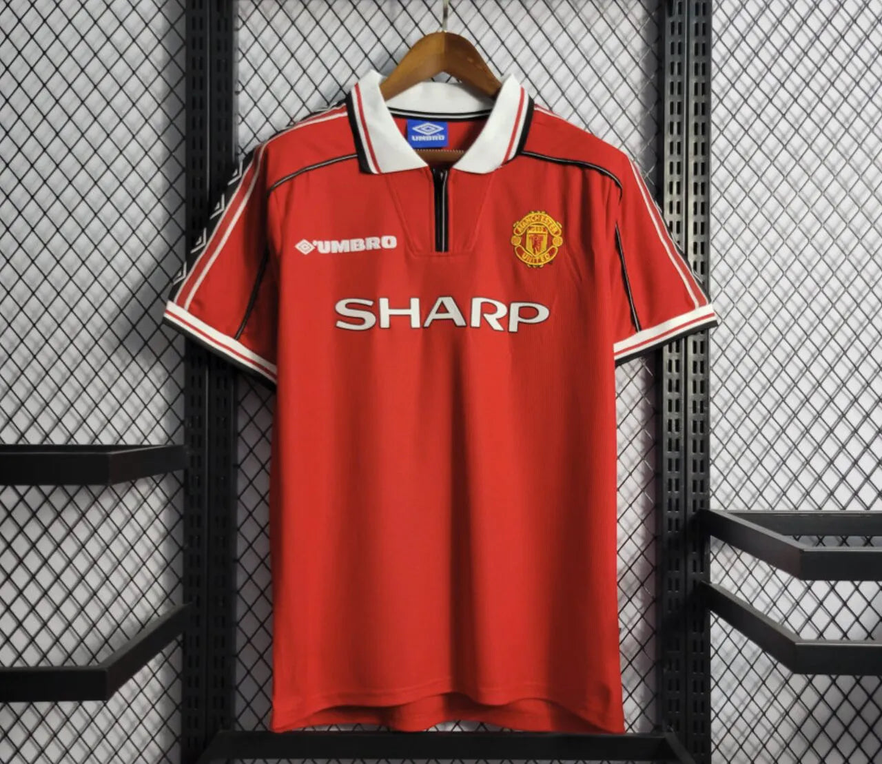 CAMISA MANCHESTER UNITED RETRO 1998
